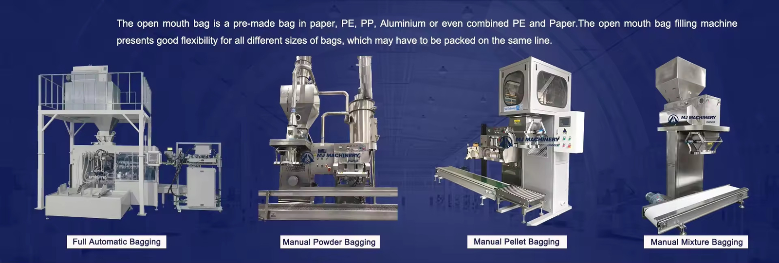 Máquina para embalar sacos pequenos