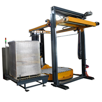 Máquina de embalagem automática de paletes de folha superior para lojas de materiais de construção
