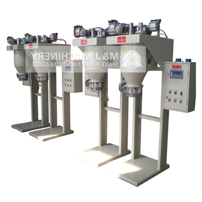 6 sacos/min Máquina de embalagem de farinha de trigo para sacos de papel kraft Tipo acionado hidráulico