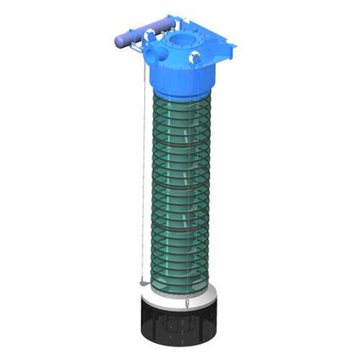 25000 KG Parafusos de carga telescópicos industriais para transportadores de rolos de aço inoxidável