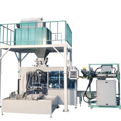 Máquina de embalagem automática para produtos químicos Cigarros Lavagem de pó Alimentos Granulado de fertilizante Saquete de núcleo do motor