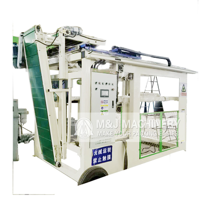 Obtenha seus sacos de açúcar de 50 kg paletizados com nossa máquina inteligente de 2500 kg de capacidade