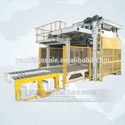 Máquina de paletização industrial de alta capacidade para 12000 kg e manuseio de sacos para alimentos para animais