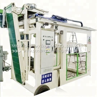 Materiais de embalagem Dispensador de paletes de madeira para embalagens de bolsas racionalizadas