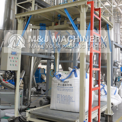 Fácil de operar Sistema PLC 1 tonelada de cimento Big Bag Machine de enchimento para precisão de enchimento