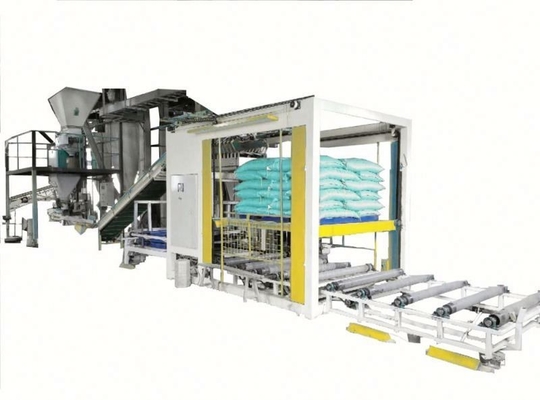 Paletizador de alimentação adaptável e automático para instalações de embalagem 4100mm*1600mm*1450mm