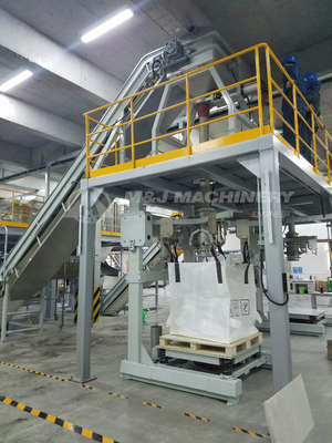 Escala de sacos jumbo para enchimento e embalagem grau automático ± 0,2% precisão de embalagem
