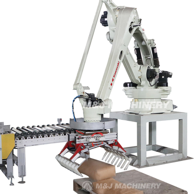 Máquina de paletização totalmente automática para paletização de sacos de cimento robóticos em alta demanda