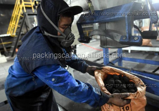 Máquina de embalagem de carvão fácil de operar e para sua fábrica