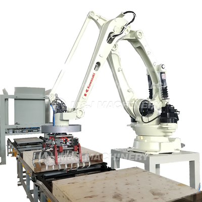 Máquina de paletização totalmente automática para paletização de sacos de cimento robóticos em alta demanda
