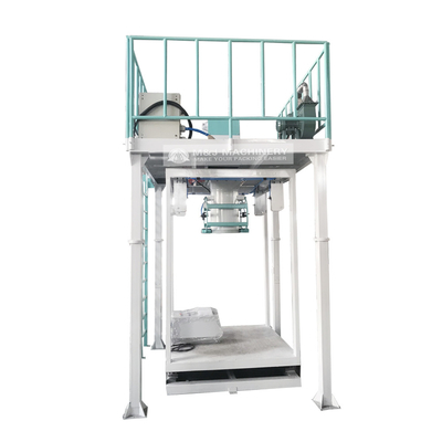 Máquina de embalagem de sacos jumbo a motor elétrico para 10-15 sacos/hora Velocidade de embalagem