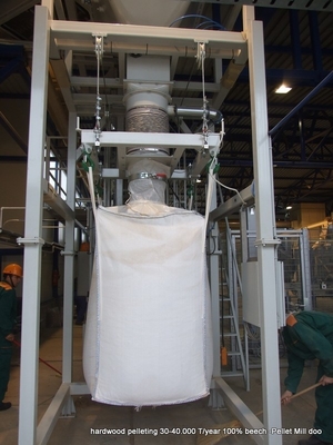 Máquina de enchimento de tensão de 50 Hz para pellets de plástico em sacos e sacos grandes