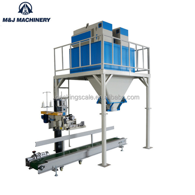 Máquina avançada de enchimento de farinha de trigo com embalagem de madeira e alimentação personalizada