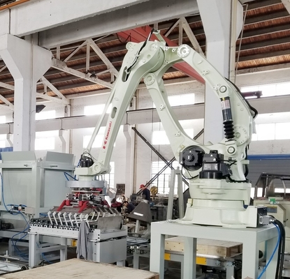 Novo robô industrial para embalagens