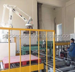 Novo robô industrial para embalagens