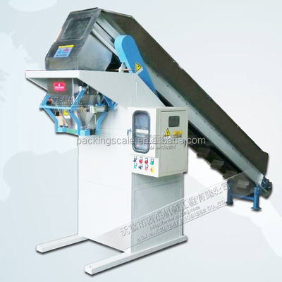 Máquina de embalagem de carvão de 25 kg a 50 kg com comandos fáceis de usar e potência de 2,2 kW