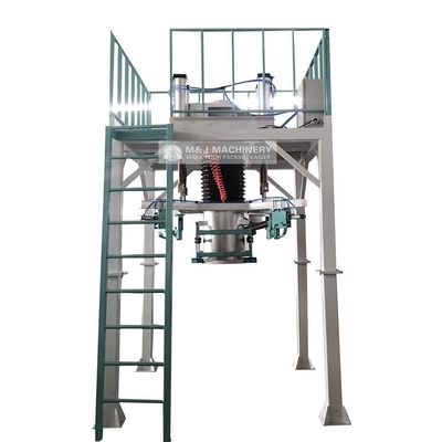 Máquina de embalagem automática de enchimento de sal com balança de saco jumbo em embalagens de plástico