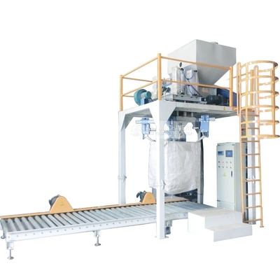 Máquina de enchimento semiautomática granular de sacos de areia grandes e fáceis de operar com equipamento de enchimento de areia a granel PLC