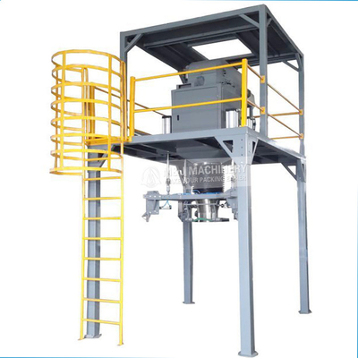 Máquina de enchimento semiautomática granular de sacos de areia grandes e fáceis de operar com equipamento de enchimento de areia a granel PLC