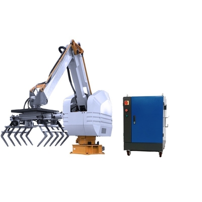 Paletizador robótico a motor elétrico de alta capacidade para paletização automática de sacos de cimento