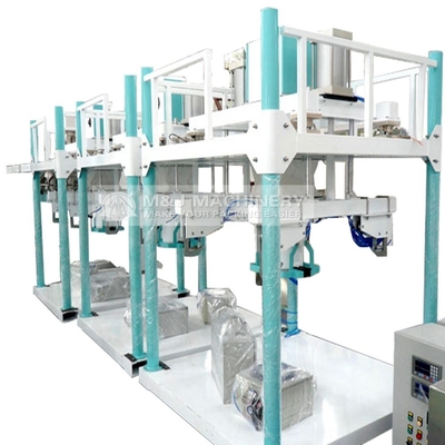 Máquina de enchimento semiautomática granular de sacos de areia grandes e fáceis de operar com equipamento de enchimento de areia a granel PLC