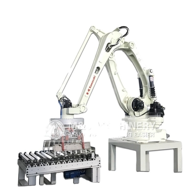 Paletizador robótico a motor elétrico de alta capacidade para paletização automática de sacos de cimento
