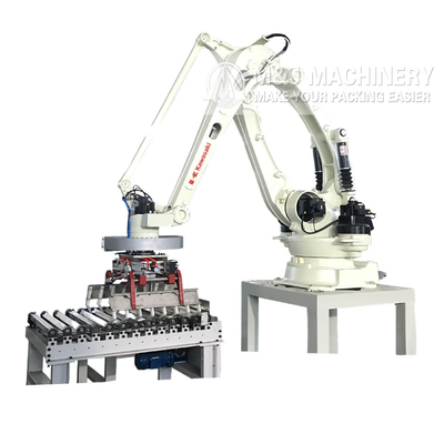 Paletizador robótico a motor elétrico de alta capacidade para paletização automática de sacos de cimento