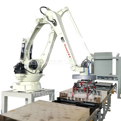 300 kg de paletizador robótico automático para componentes PLC do núcleo da fábrica