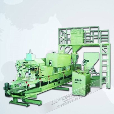 Máquina de embalagem de farinha totalmente automática para fábrica 6 sacos/min 10kg 25kg 50kg