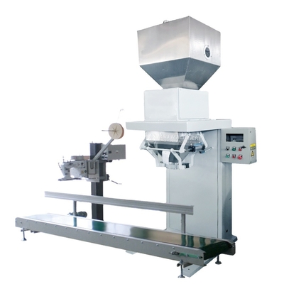 Máquina de embalagem de farelos de trigo de 25 kg a 50 kg com alta velocidade de embalagem e tamanho de 3*0,8*2,8 m