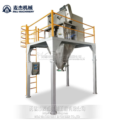 380/220V Máquina de enchimento de sacos de areia de 800 kg com gama de pesagem de 25-50 kg/saco
