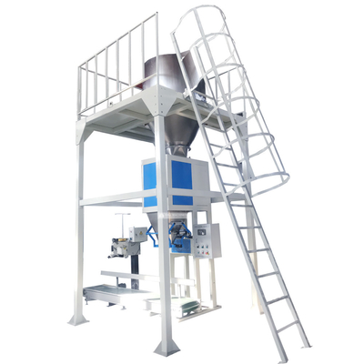 Máquina de embalagem semiautomática de enchimento de pó em sacos grandes com accionamento pneumático elétrico