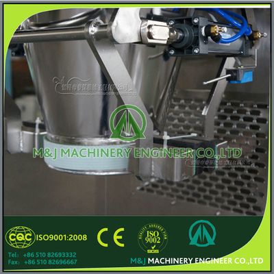 Máquina de enchimento de sacos de pedra para embalagem de cascalho 25 kg 50 kg Capacidade e grau semiautomático