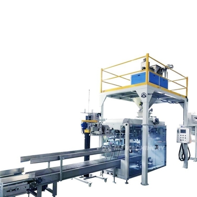 Máquina de embalagem de pó de 50 kg totalmente automática para vedação de bebidas alimentares