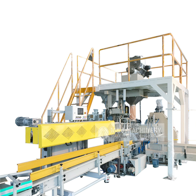 Máquina de embalagem de pó de 50 kg totalmente automática para vedação de bebidas alimentares