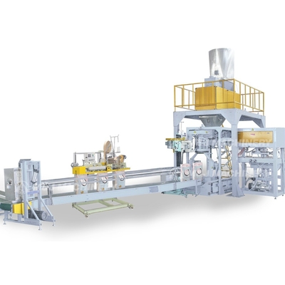 Máquina de embalagem e paletização de farinha totalmente automática 2500KG