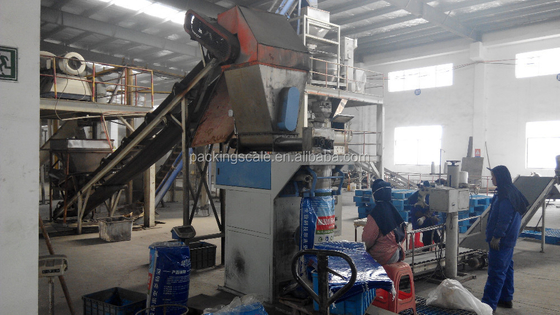 Precision Cold Asphalt Bagger 200-250 sacos/h Velocidade de embalagem para embalagem rápida e precisa