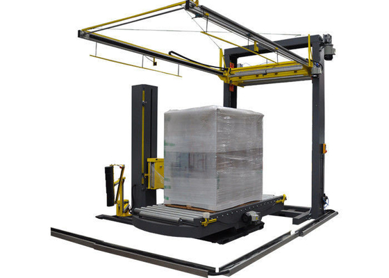 Máquina de embalagem automática de paletes de folha superior para lojas de materiais de construção