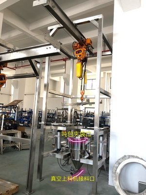 Estação de descarga de super sacos Jumbo Bag Unloader para as necessidades de manuseio de material a granel