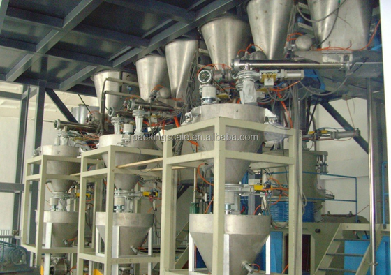 Sistema de dosagem de pó químico de 220 kW para materiais e 600 kg de peso