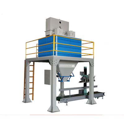 Enchimento para indústrias alimentares e químicas Máquina de enchimento de sacos grandes semiautomática de 25 kg