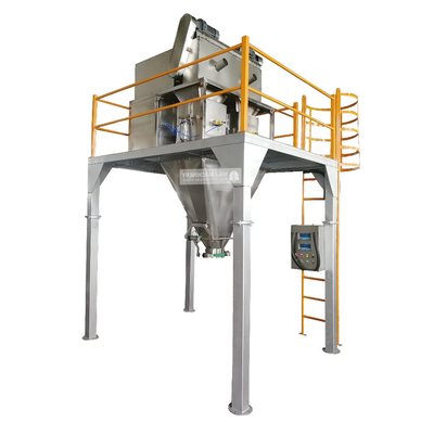 Enchimento para indústrias alimentares e químicas Máquina de enchimento de sacos grandes semiautomática de 25 kg