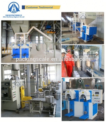 Embalagem em barril Tipo 2kw Embalagem de cimento de escotilha para 25kg 50kg Saco de válvula Escala de cimento