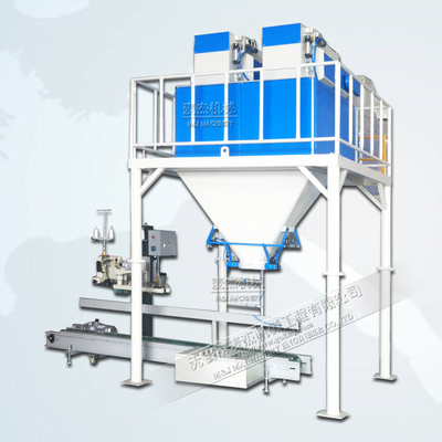 Máquina de pesagem e embalagem Bulgur de 5 a 25 kg a motor elétrico com controlo de balança Mettler