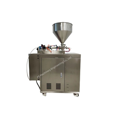 Máquina de embalagem de sacos de 1g-100g para feijão fácil de operar e tamanho 48*120*175CM