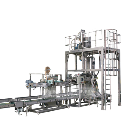 Máquina de embalagem de pó de matéria-prima de bateria de lítio totalmente automática com válvula solenoide especial