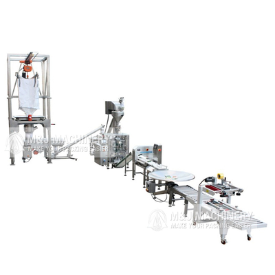 Material de embalagem de plástico Máquina de embalagem de detergente em pó de 10 kg totalmente automática