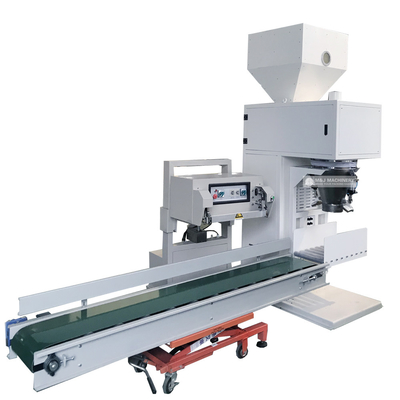 Tipo de embalagem Sacos de pellets Máquina de embalagem e costura de pellets para linha de produção de pellets em 380V