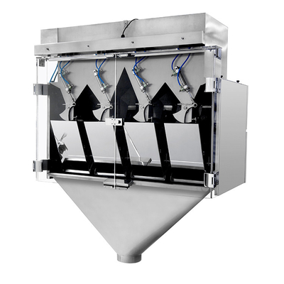 Máquina de embalagem automática de cereais com material plástico