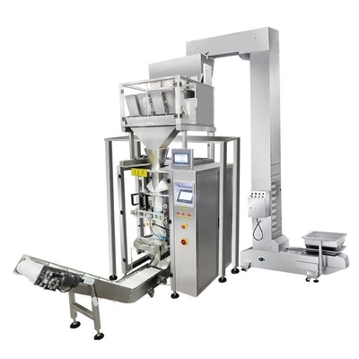 Máquina de embalagem automática de cereais com material plástico